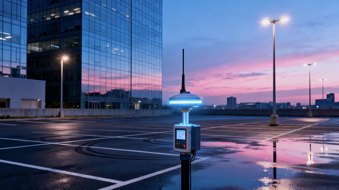 Jumpstar centimeter-level RTK parking management system in action